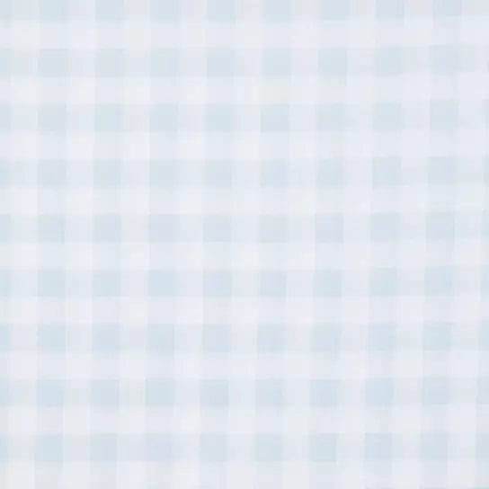 Light Blue Checkered Changing Pad Cover