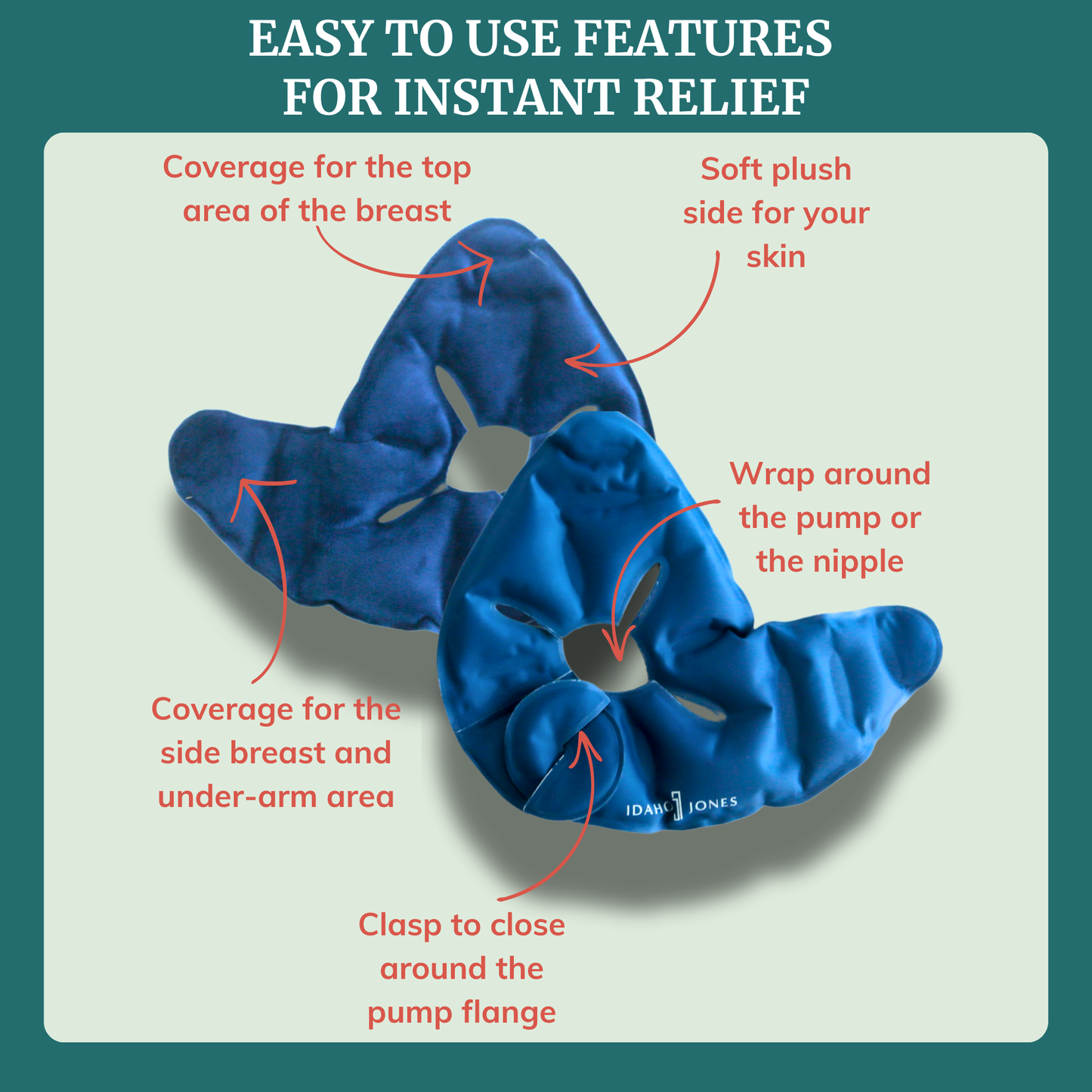Breast Therapy Pack Hot & Cold - InstaRelief
