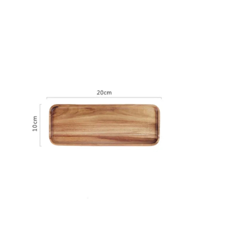 Natural Wooden Tray Coffee