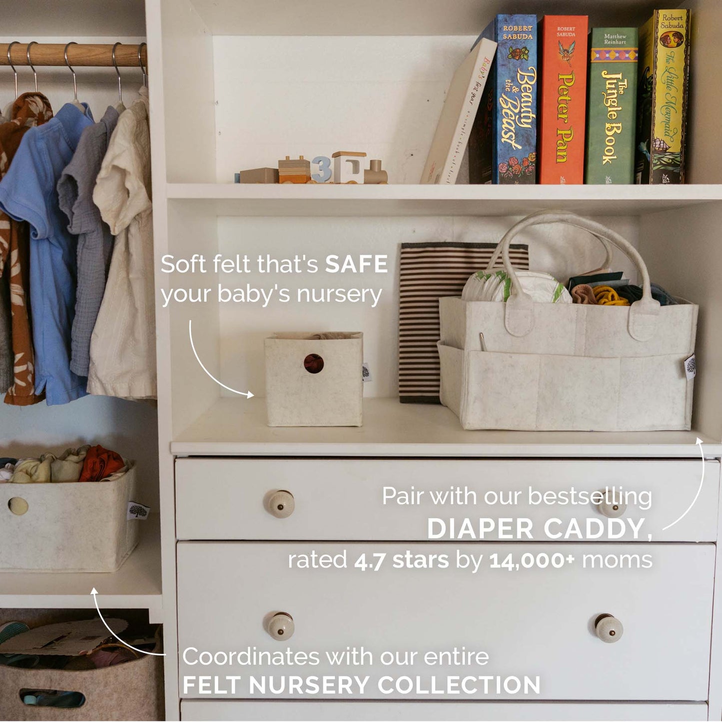 Felt Drawer Organizers