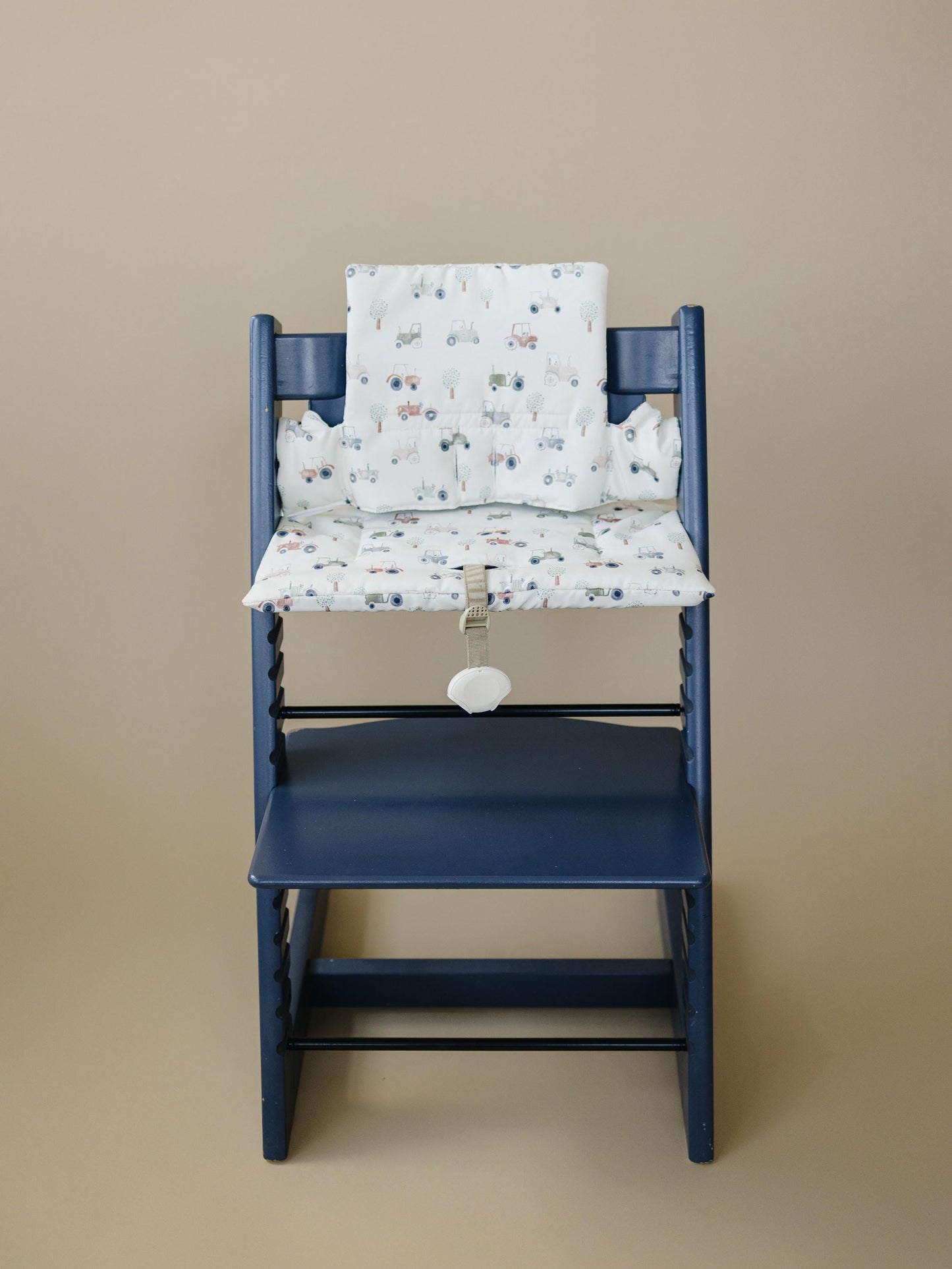 Tiny Tractors Cushion for the Stokke Tripp Trapp Highchair - Wipeable Cover - Baby Highchair Accessories