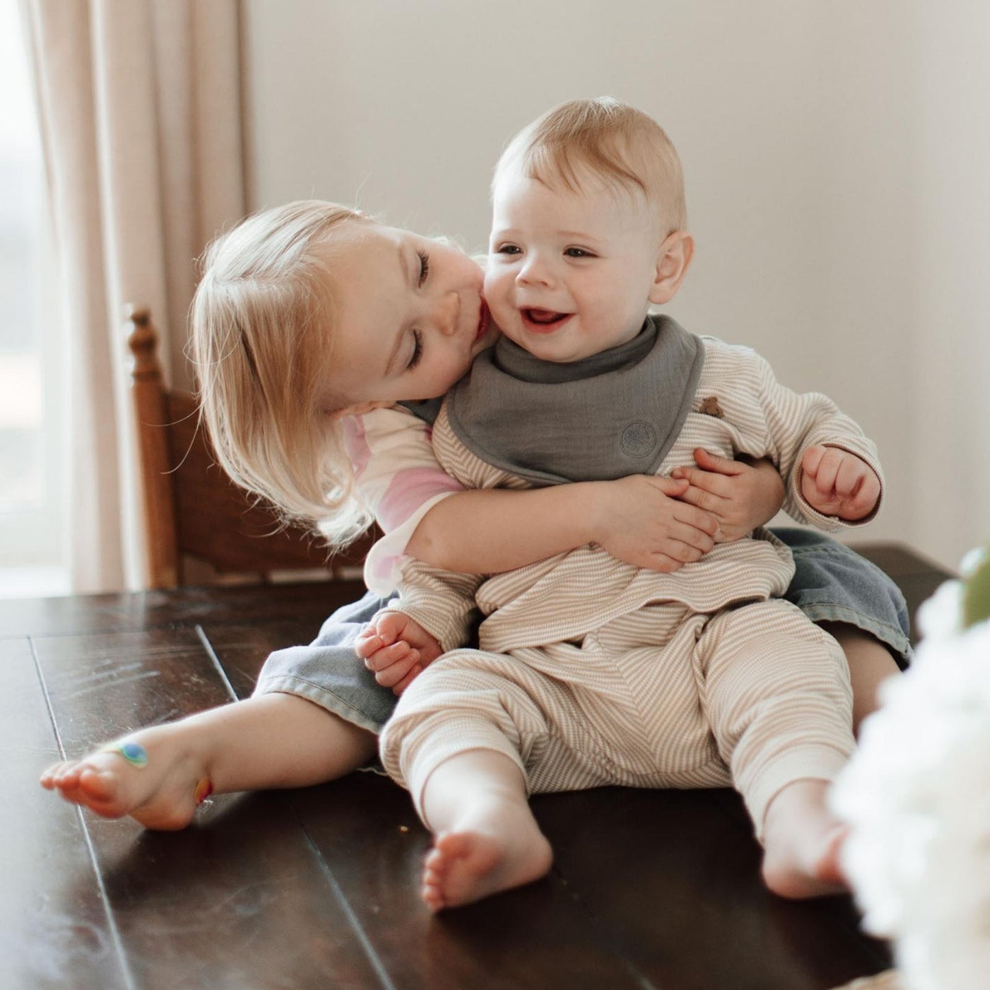 Bliss Muslin Bandana Bibs Set (4-Pack)