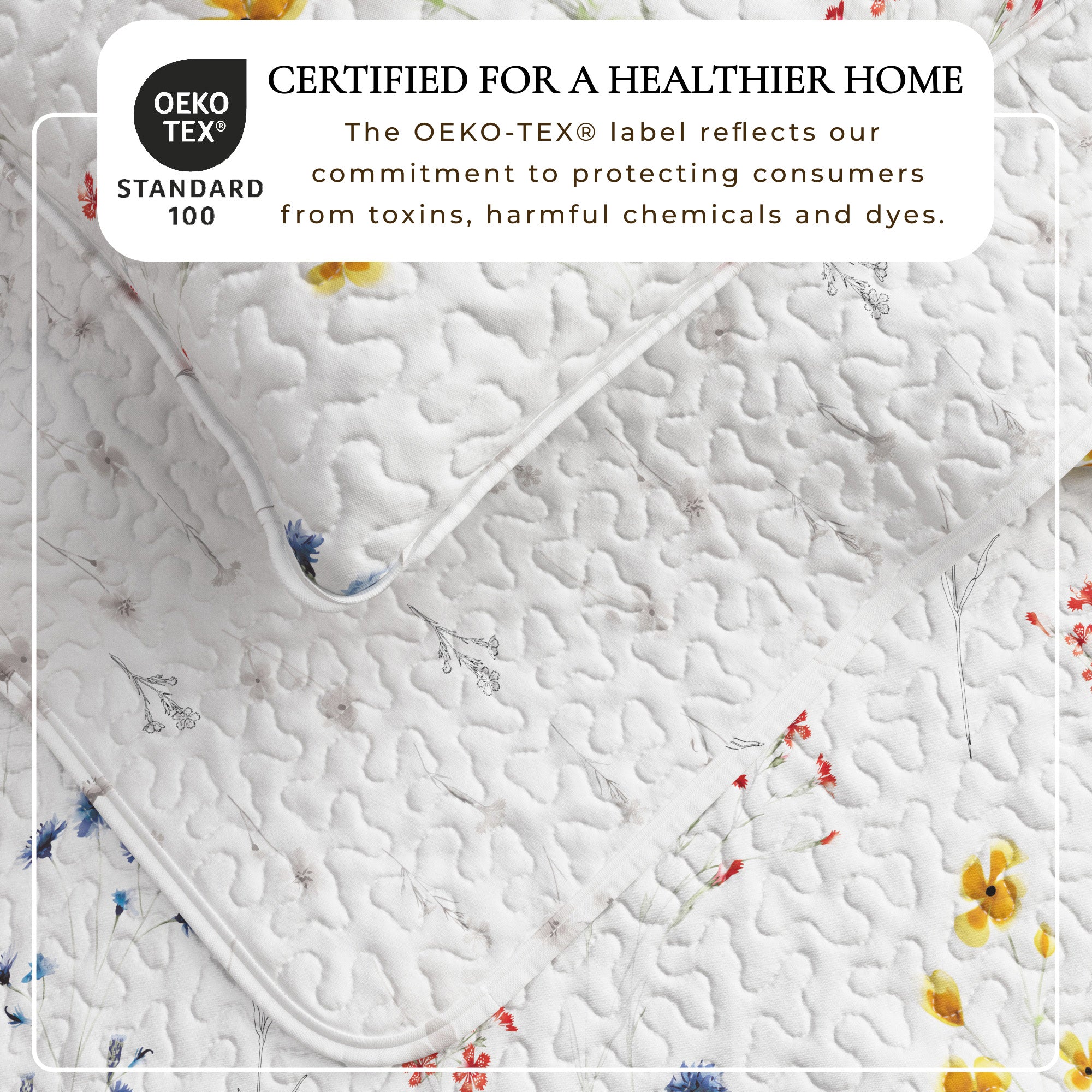 Wildflower Floral Quilt Set - Marianne Collection